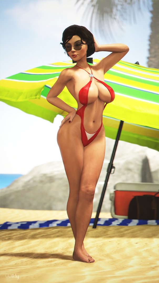 Elizabeth Comstock (2k Games) Rule 34 Image