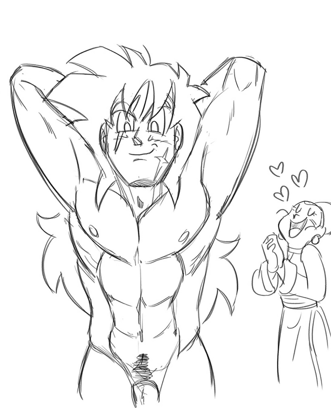 Chichi (Dragon Ball) Rule 34 Image