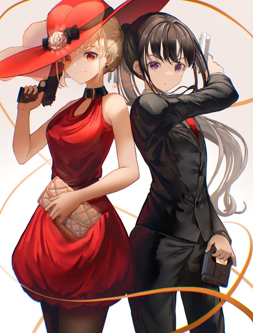 Inoue Takina (Lycoris Recoil) Rule 34 Image