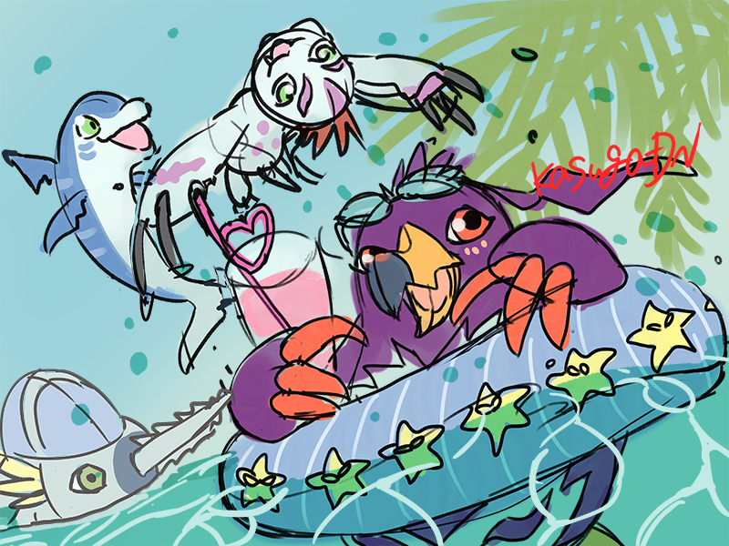 Gomamon (Digimon) Rule 34 Image