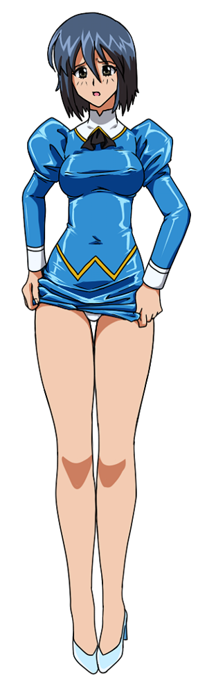 Blue Delmo (Agent Aika) Rule 34 Image