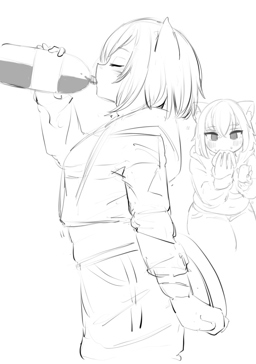 Nekomata Okayu (Hololive) Rule 34 Image