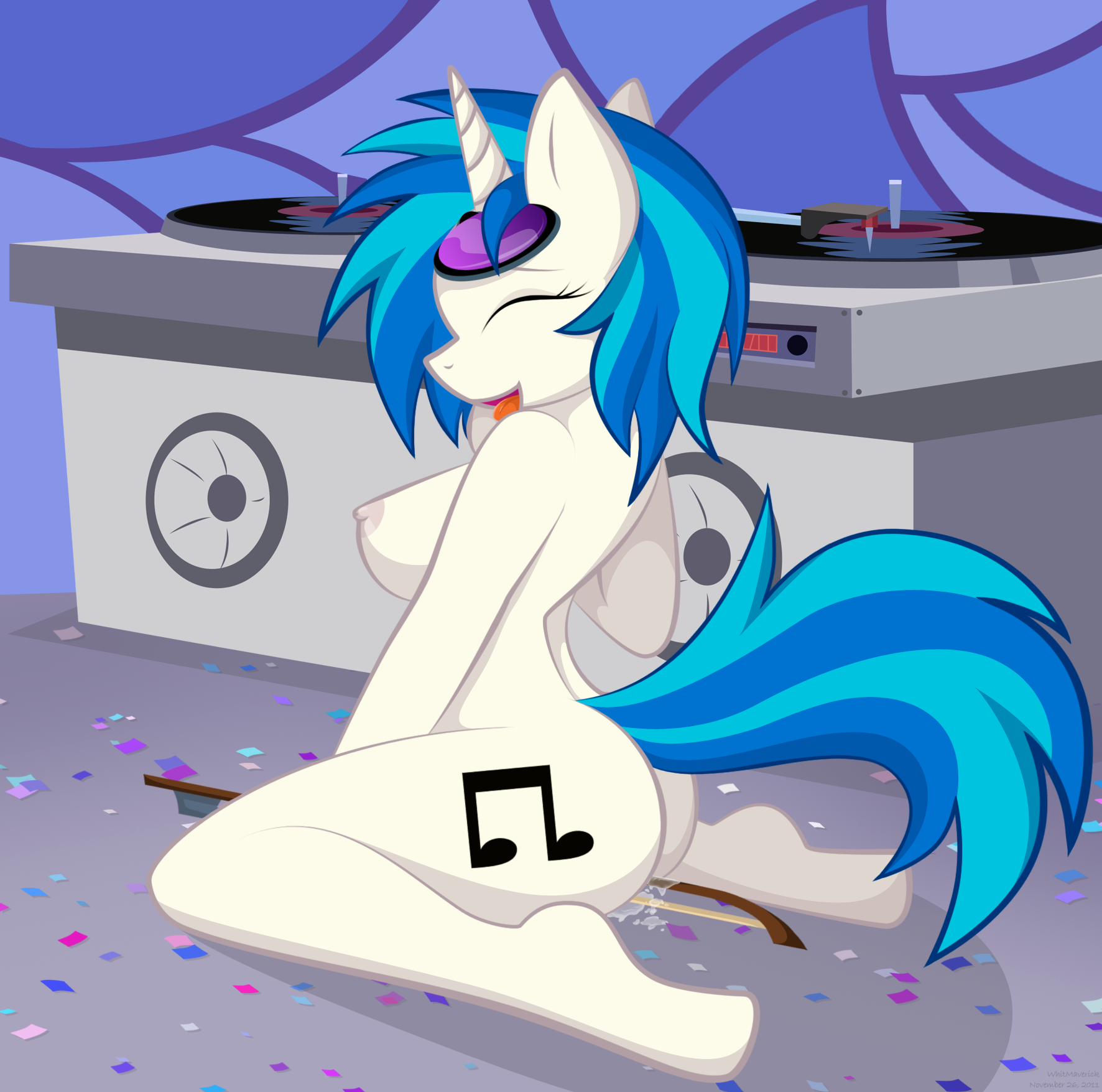 Vinyl Scratch (Mlp) Rule 34 Image