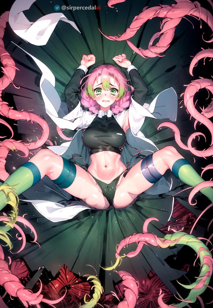 Kanroji Mitsuri (Demon Slayer) Rule 34 Image