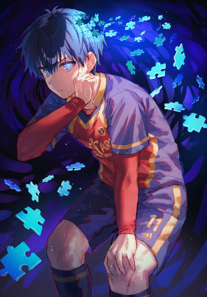 Isagi Yoichi (Blue Lock) Rule 34 Image