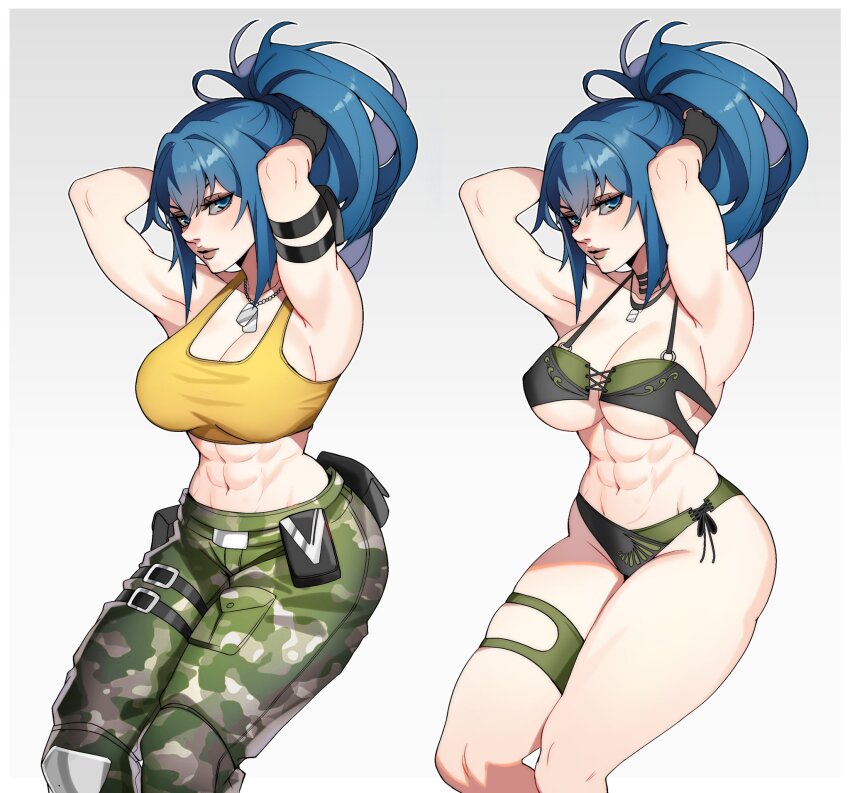Leona Heidern (The King Of Fighters) Rule 34 Image