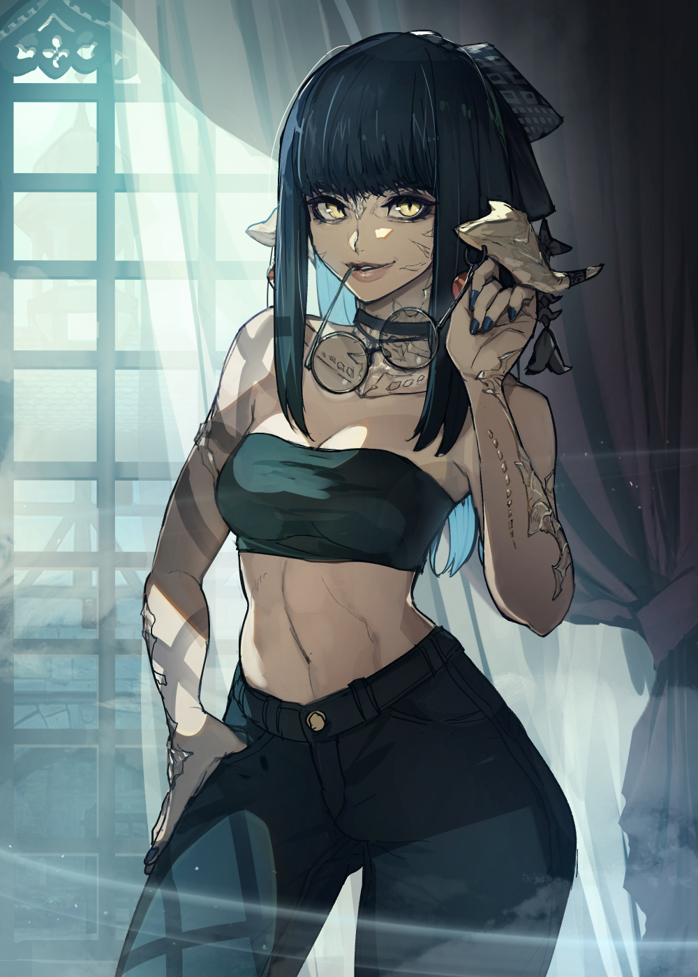 Au Ra (Final Fantasy) Rule 34 Image