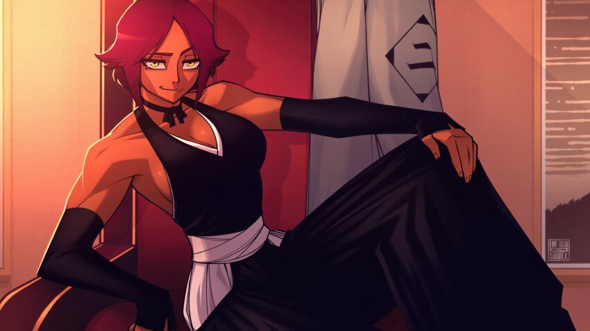 Shihouin Yoruichi (Bleach) Rule 34 Image