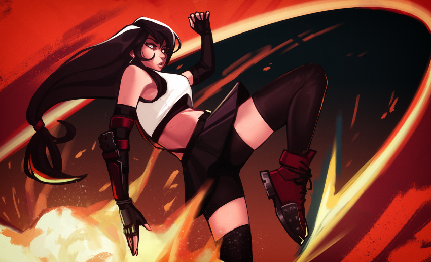 Tifa Lockhart (Final Fantasy) Rule 34 Image