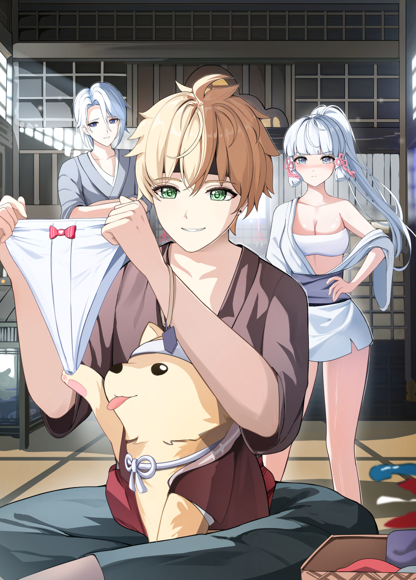 Kamisato Ayato (Ayaka (Genshin Impact)) Rule 34 Image