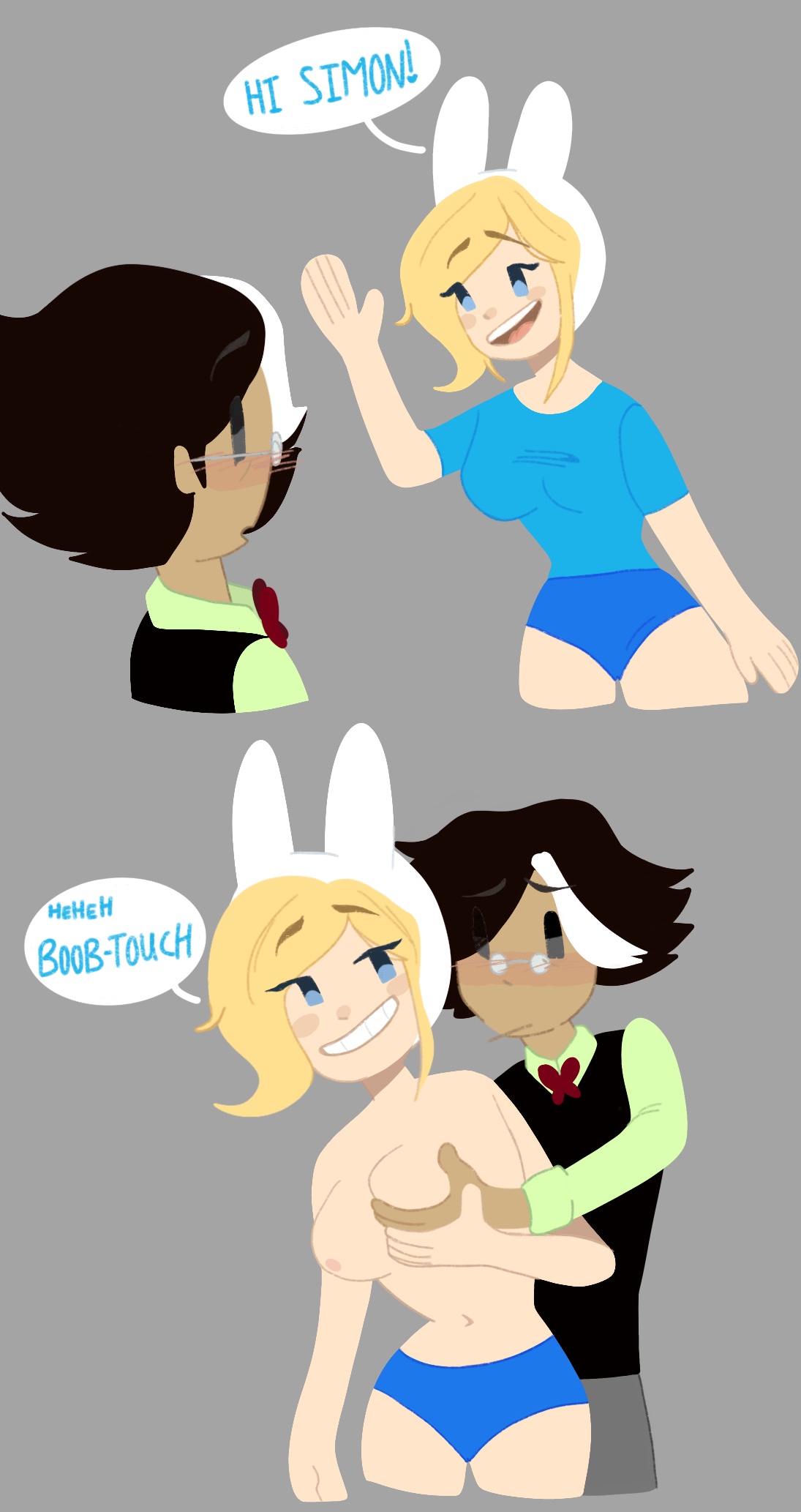 Fionna The Human Girl (Adventure Time) Rule 34 Image