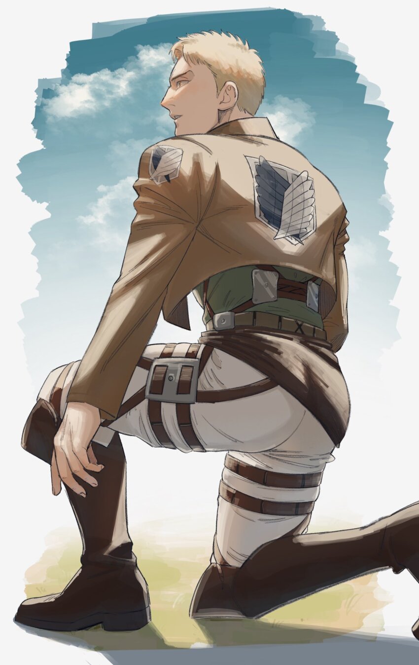 Reiner Braun (Shingeki No Kyojin) Rule 34 Image
