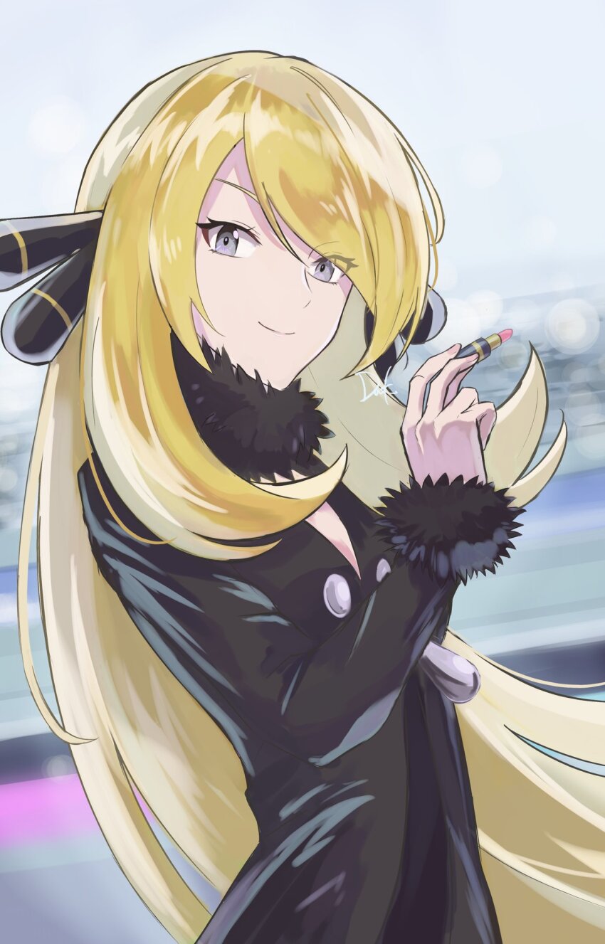 Cynthia (Pokemon) Rule 34 Image