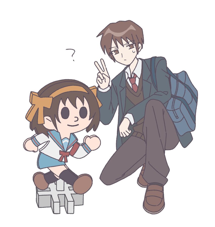 Kyon (Suzumiya Haruhi No Yuuutsu) Rule 34 Image