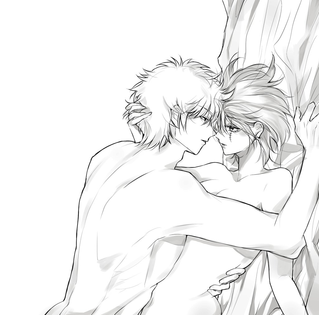 Gintoki Sakata (Gintama) Rule 34 Image