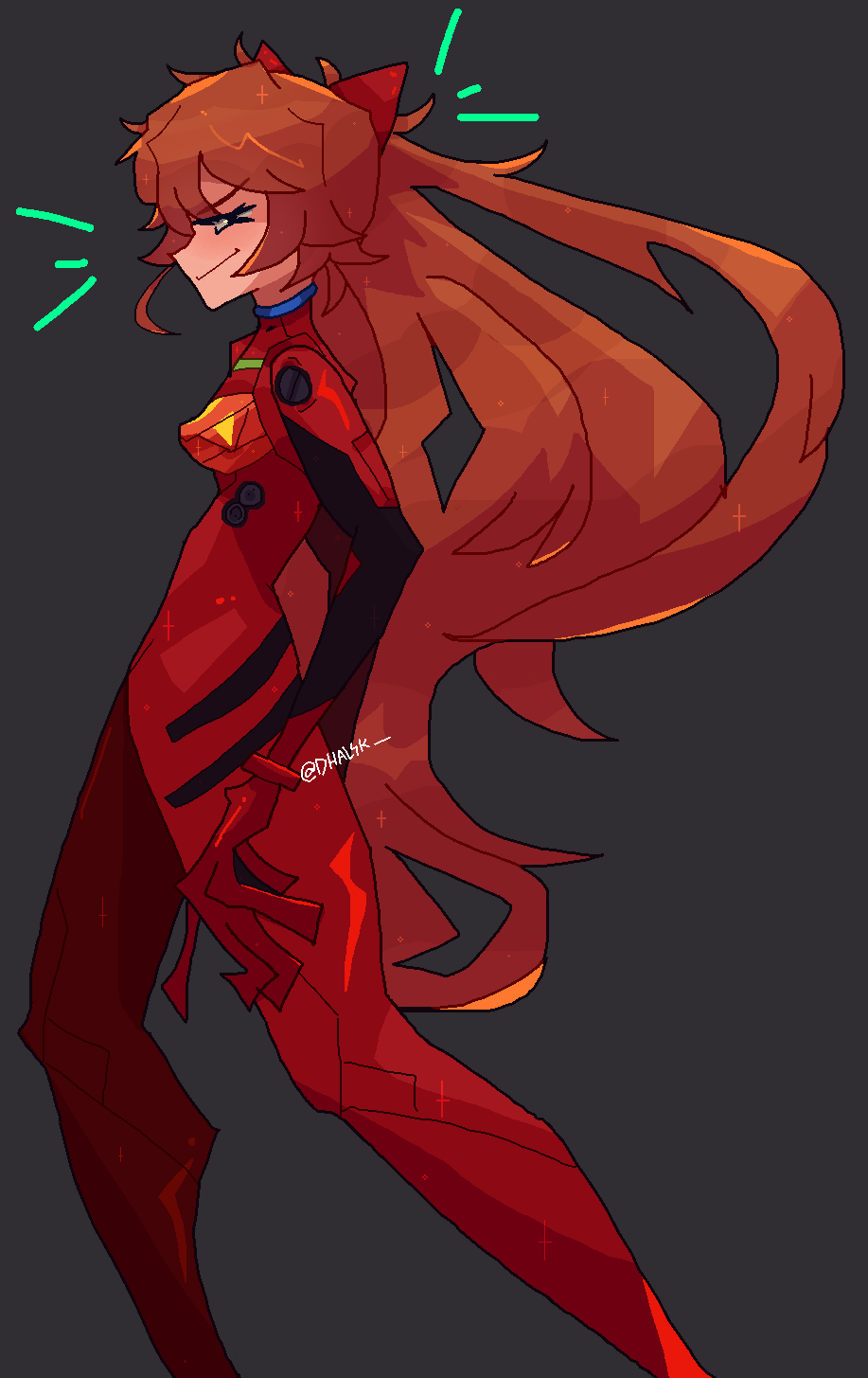 Souryuu Asuka Langley (Neon Genesis Evangelion) Rule 34 Image