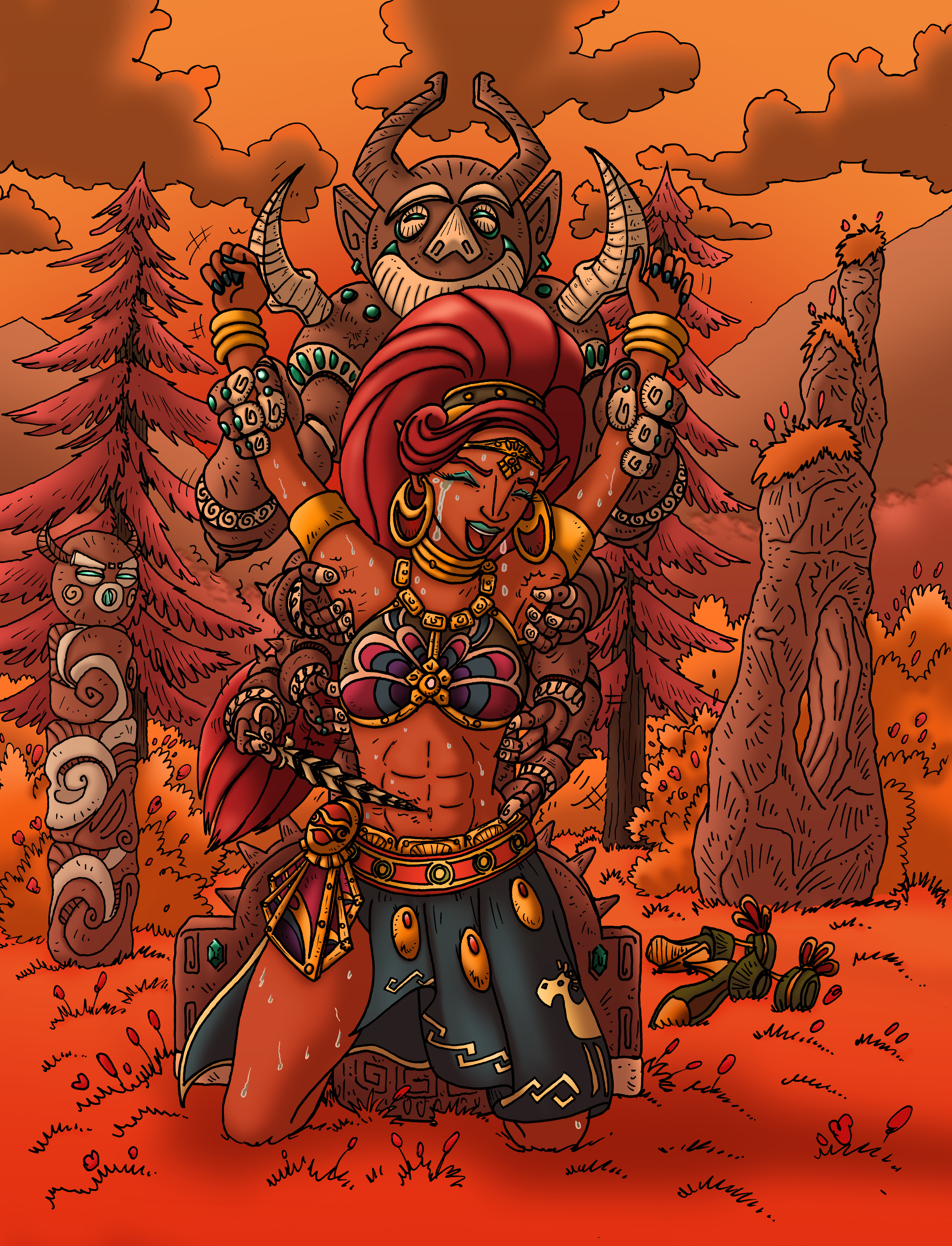 Gerudo (Breath Of The Wild) Rule 34 Image