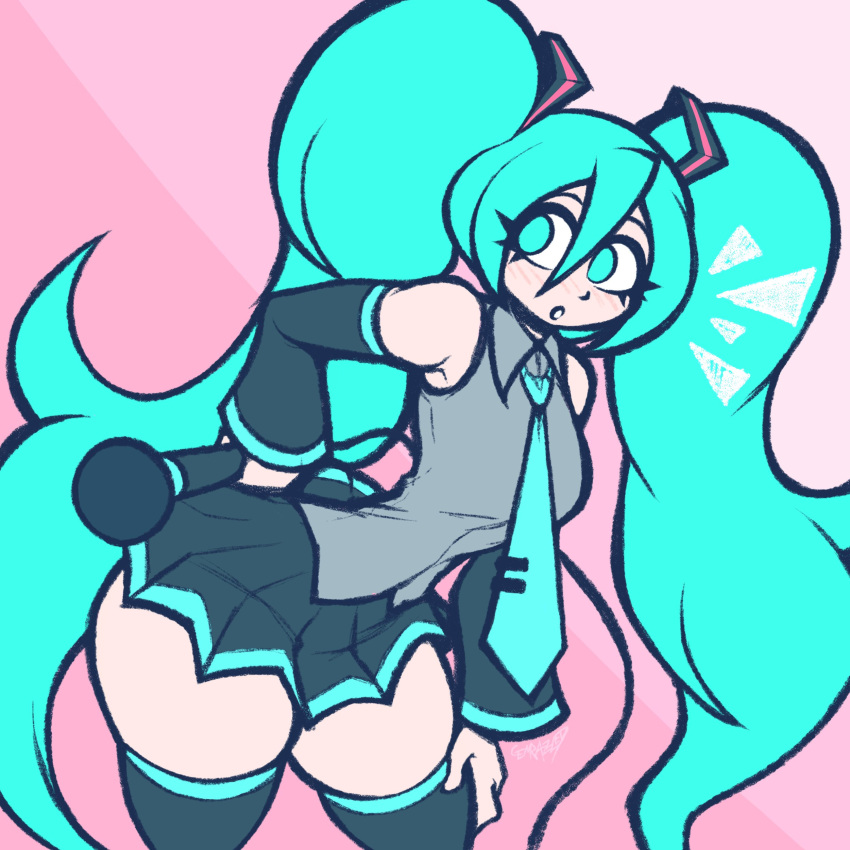 Hatsune Miku (Vocaloid) Rule 34 Image