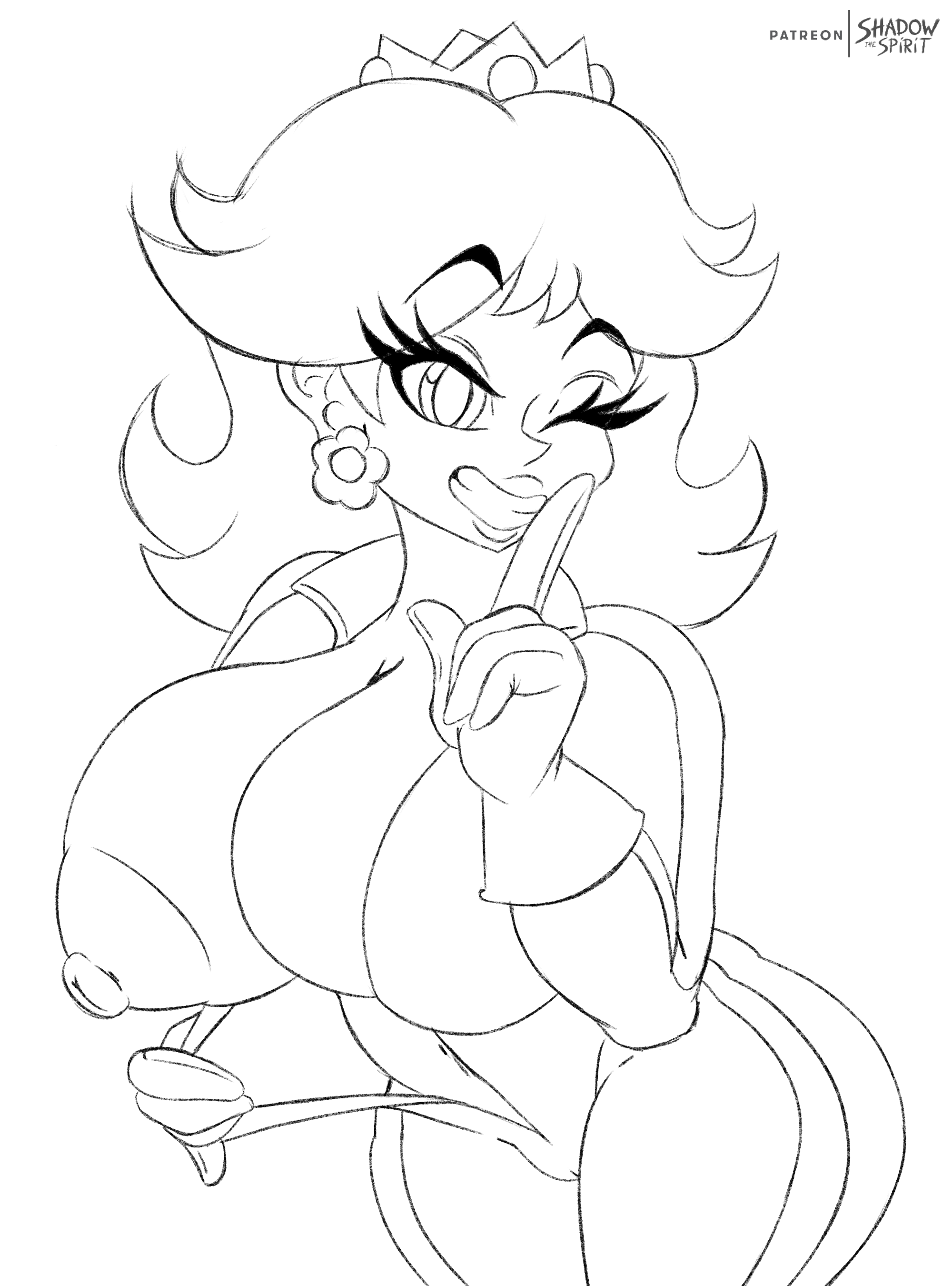 Princess Daisy (Mario (Series)) Rule 34 Image