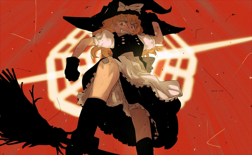 Kirisame Marisa (Touhou) Rule 34 Image