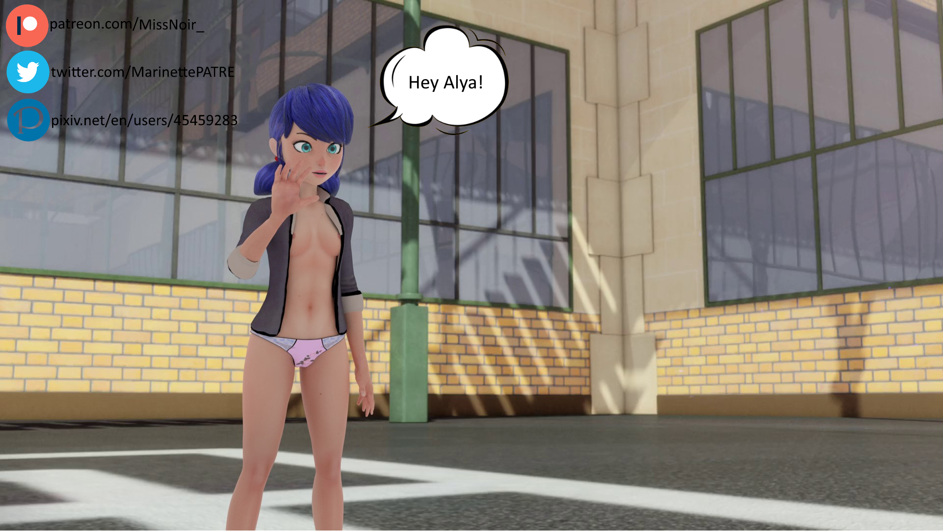 Marinette Cheng (Miraculous Ladybug) Rule 34 Image