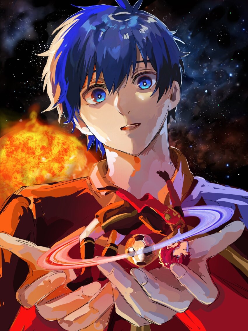Isagi Yoichi (Blue Lock) Rule 34 Image