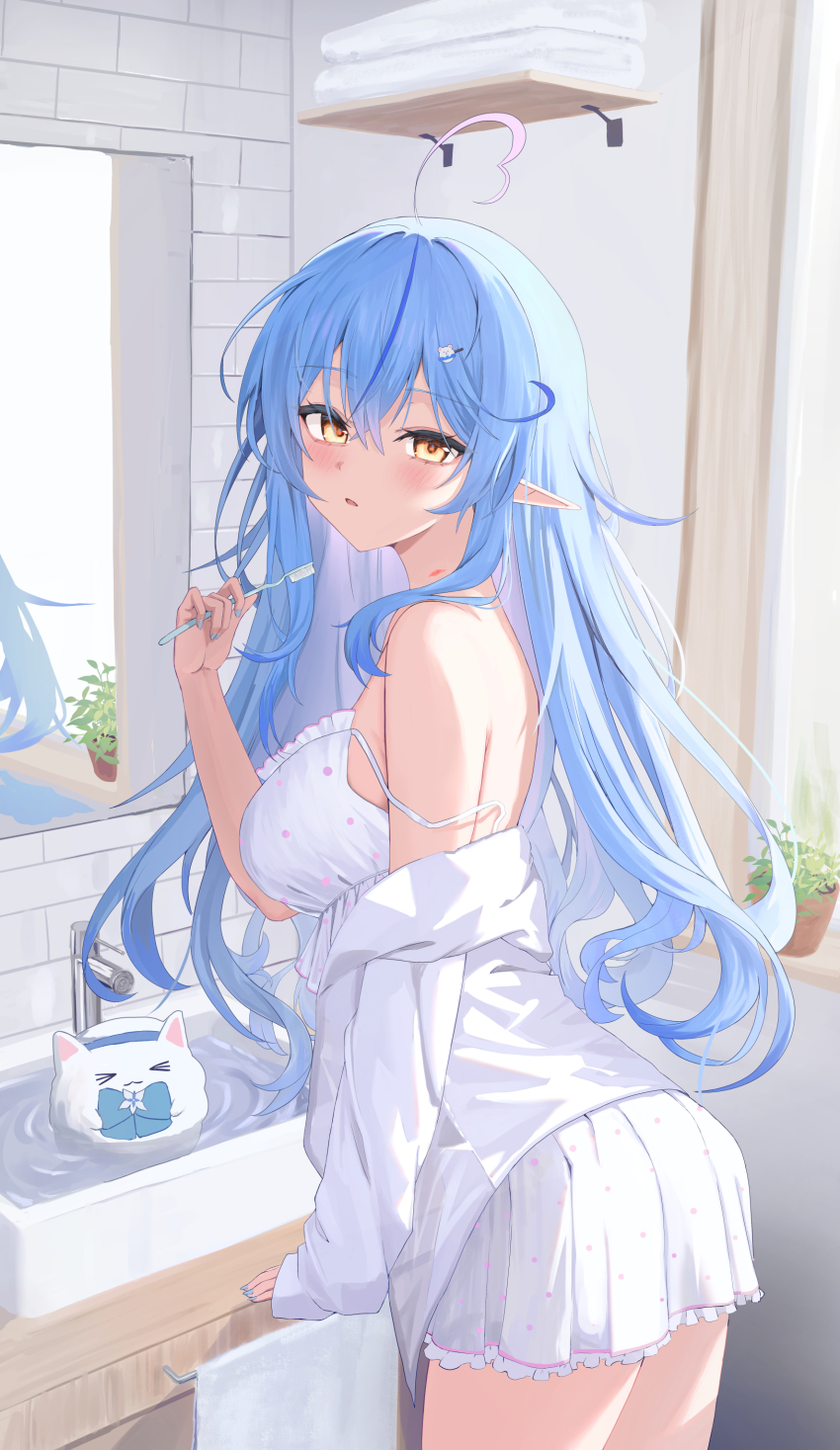 Yukihana Lamy (Hololive) Rule 34 Image