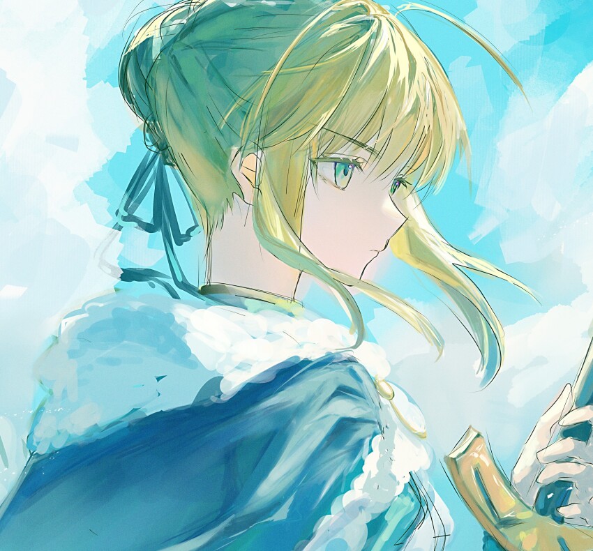 Artoria Pendragon (Fate) Rule 34 Image