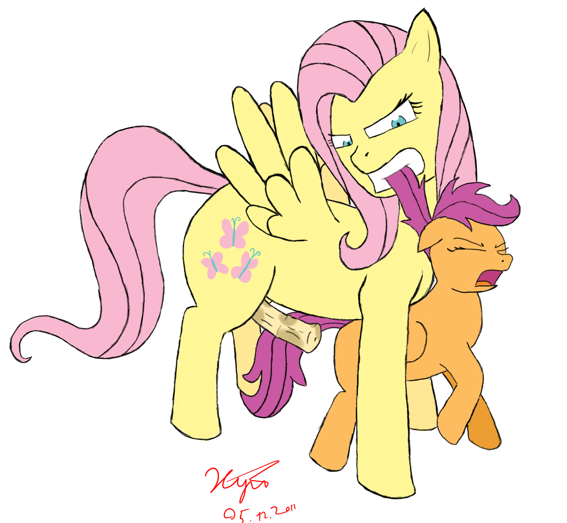 Fluttershy (Mlp) Rule 34 Image