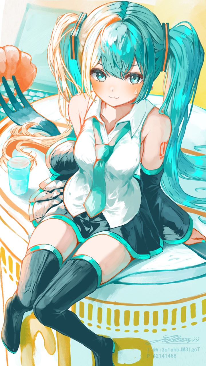 Hatsune Miku (Vocaloid) Rule 34 Image