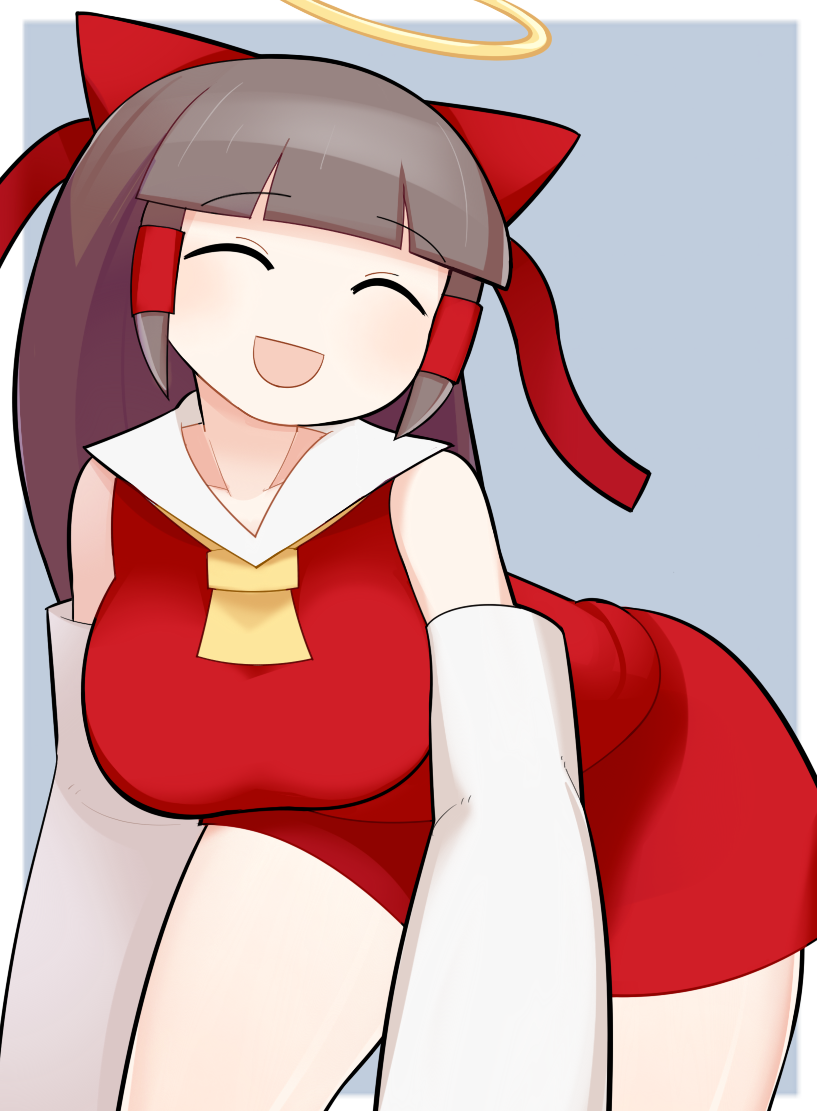 Hakurei Reimu (Cookie (Touhou)) Rule 34 Image