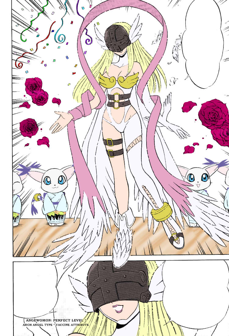 Angewomon (Digimon) Rule 34 Image