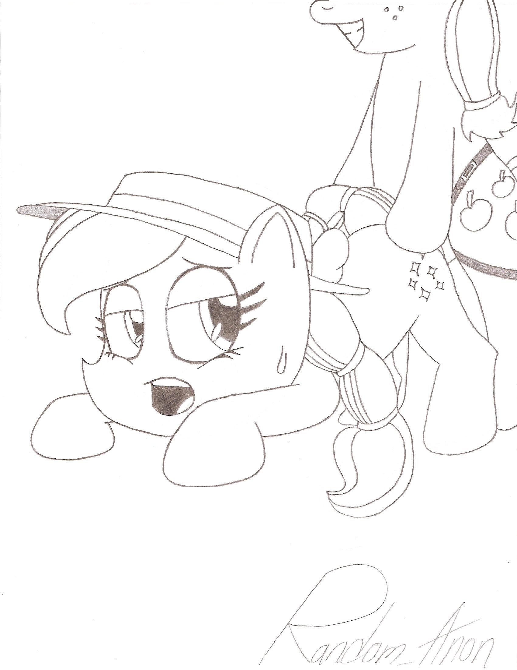 Applejack (Mlp) Rule 34 Image