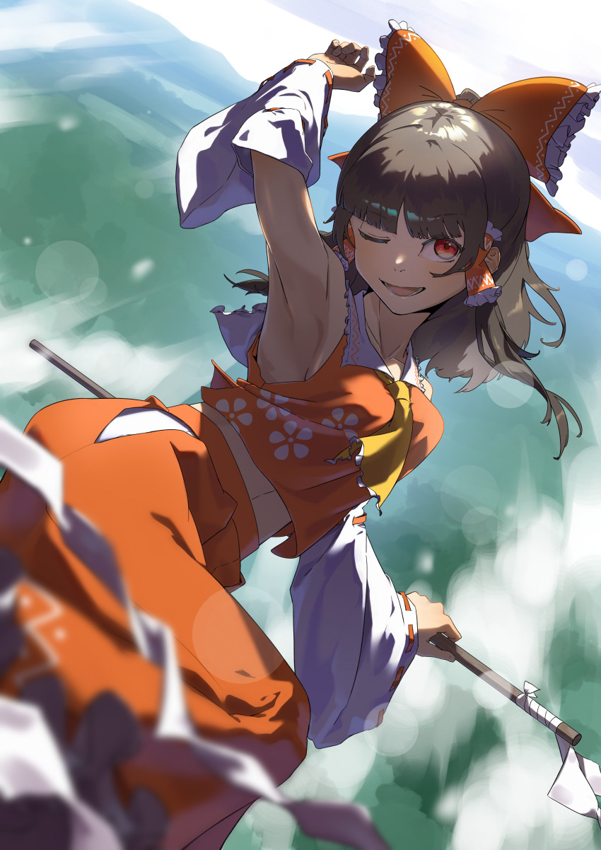 Hakurei Reimu (Touhou) Rule 34 Image