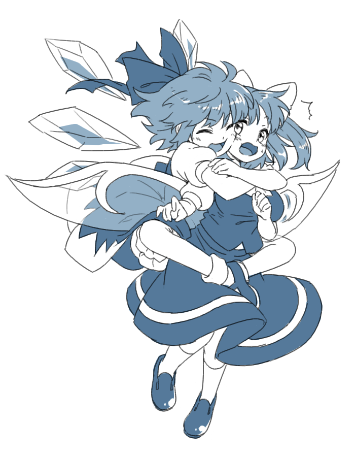 Cirno (Touhou) Rule 34 Image