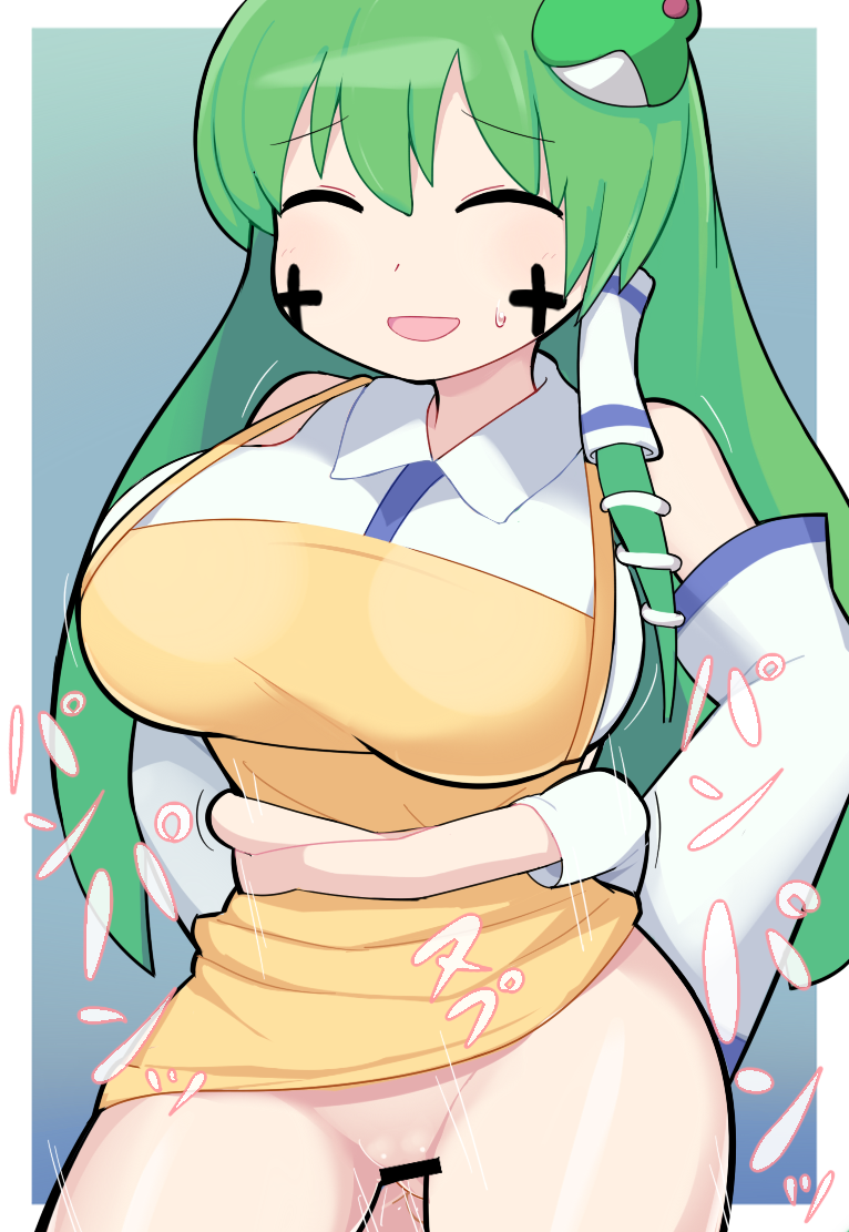 Kochiya Sanae (Cookie (Touhou)) Rule 34 Image