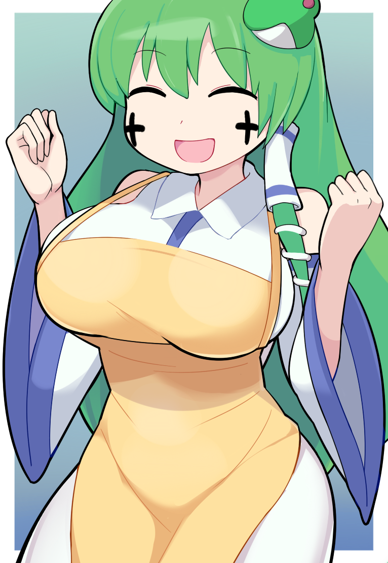 Kochiya Sanae (Cookie (Touhou)) Rule 34 Image