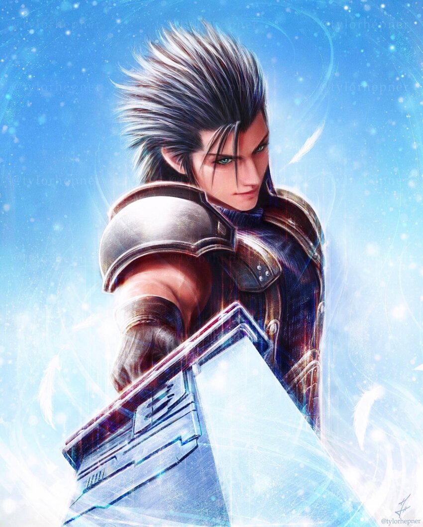 Zack Fair (Final Fantasy) Rule 34 Image