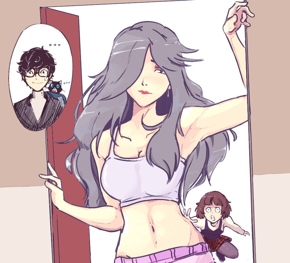 Amamiya Ren (Morgana (Persona 5)) Rule 34 Image