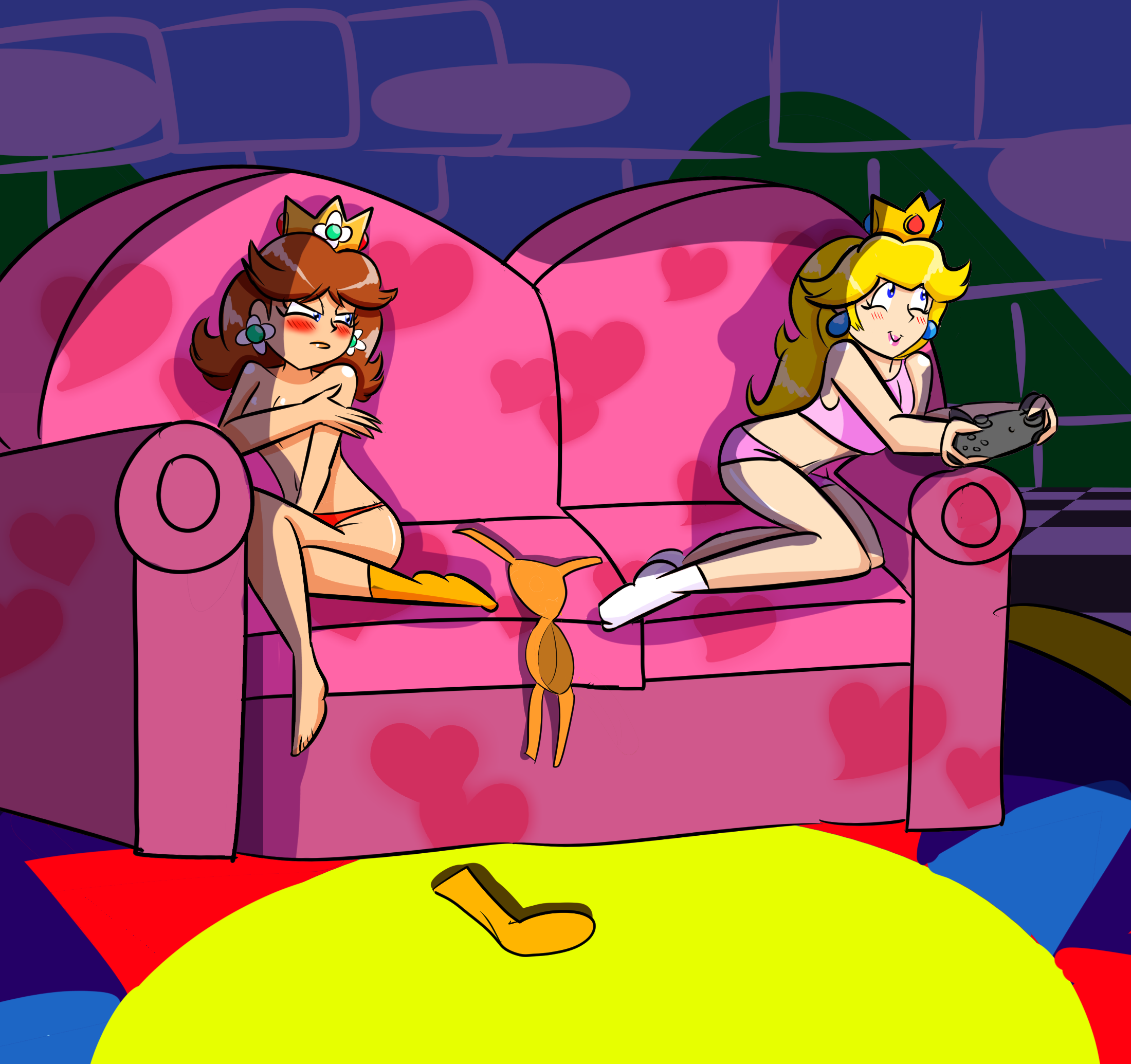 Princess Daisy (Mario (Series)) Rule 34 Image