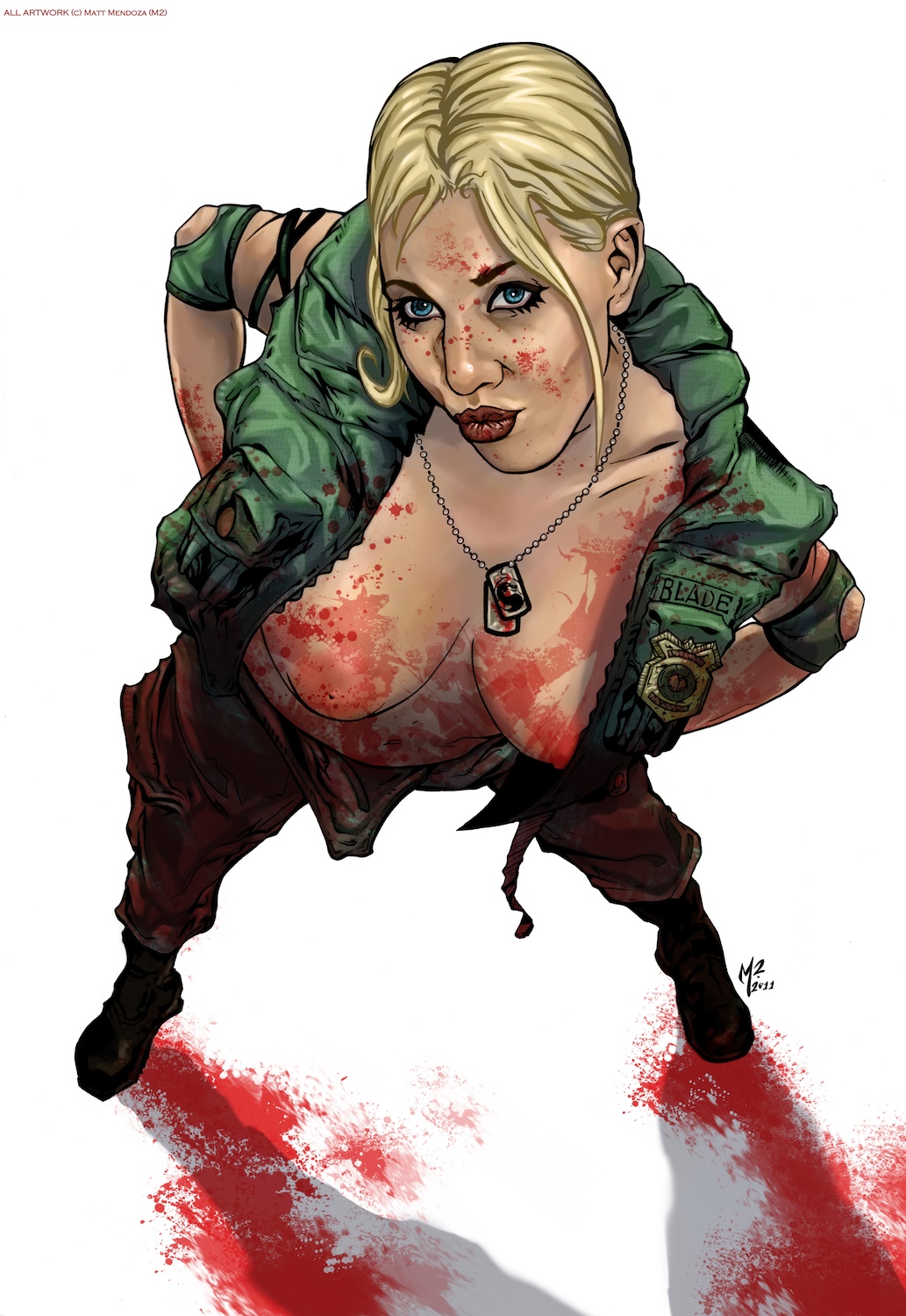 Sonya Blade (Mortal Kombat) Rule 34 Image