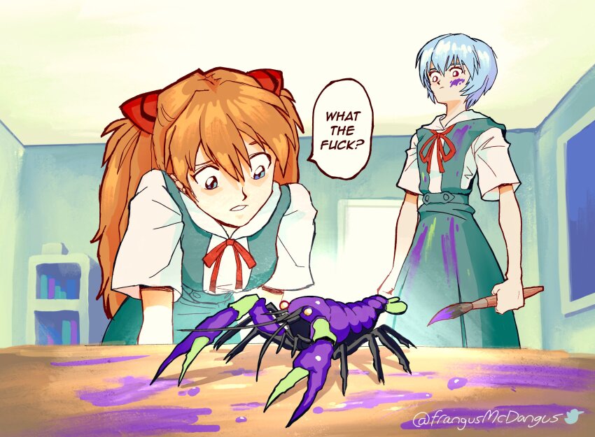 Ayanami Rei (Neon Genesis Evangelion) Rule 34 Image