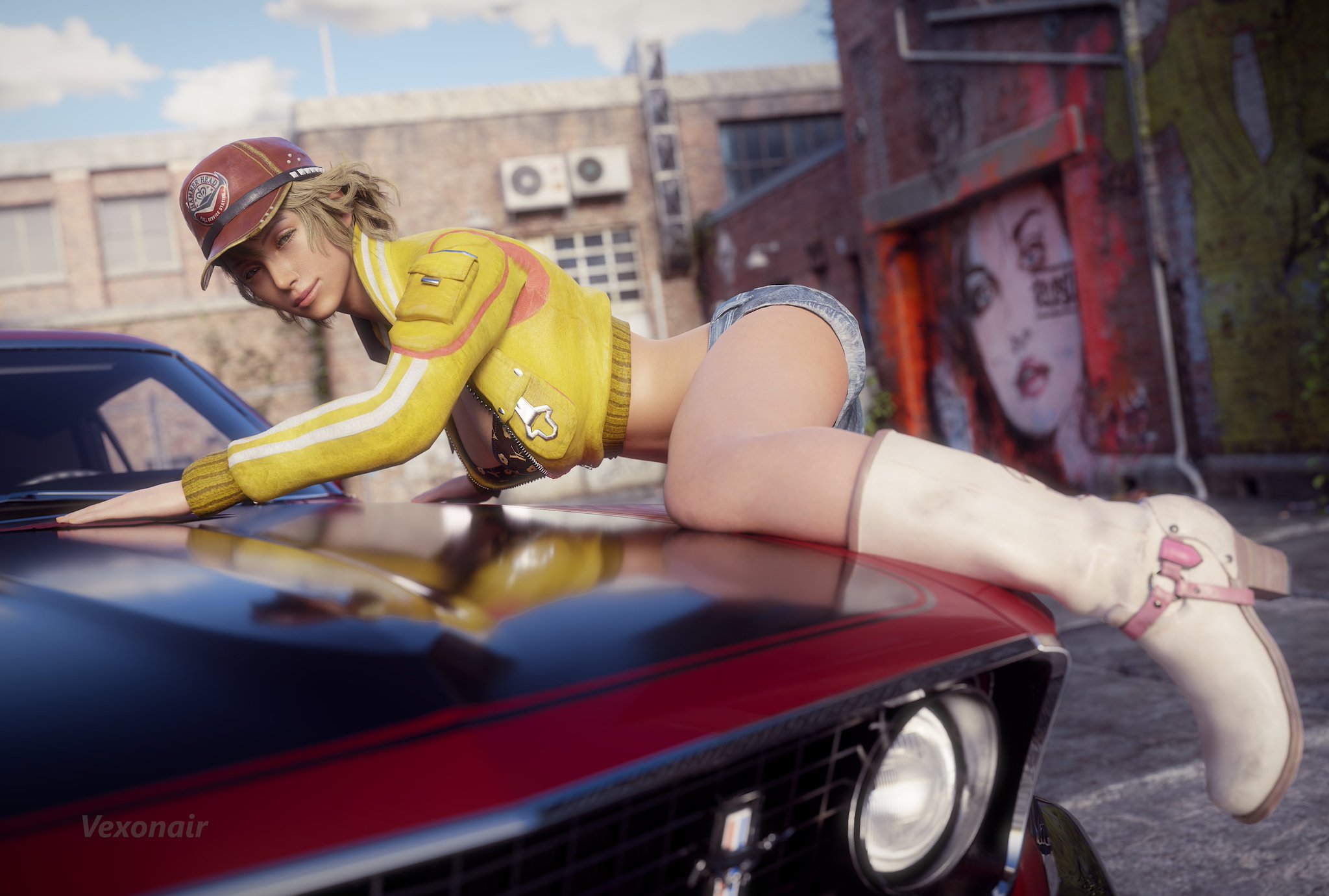 Cindy Aurum (Final Fantasy) Rule 34 Image