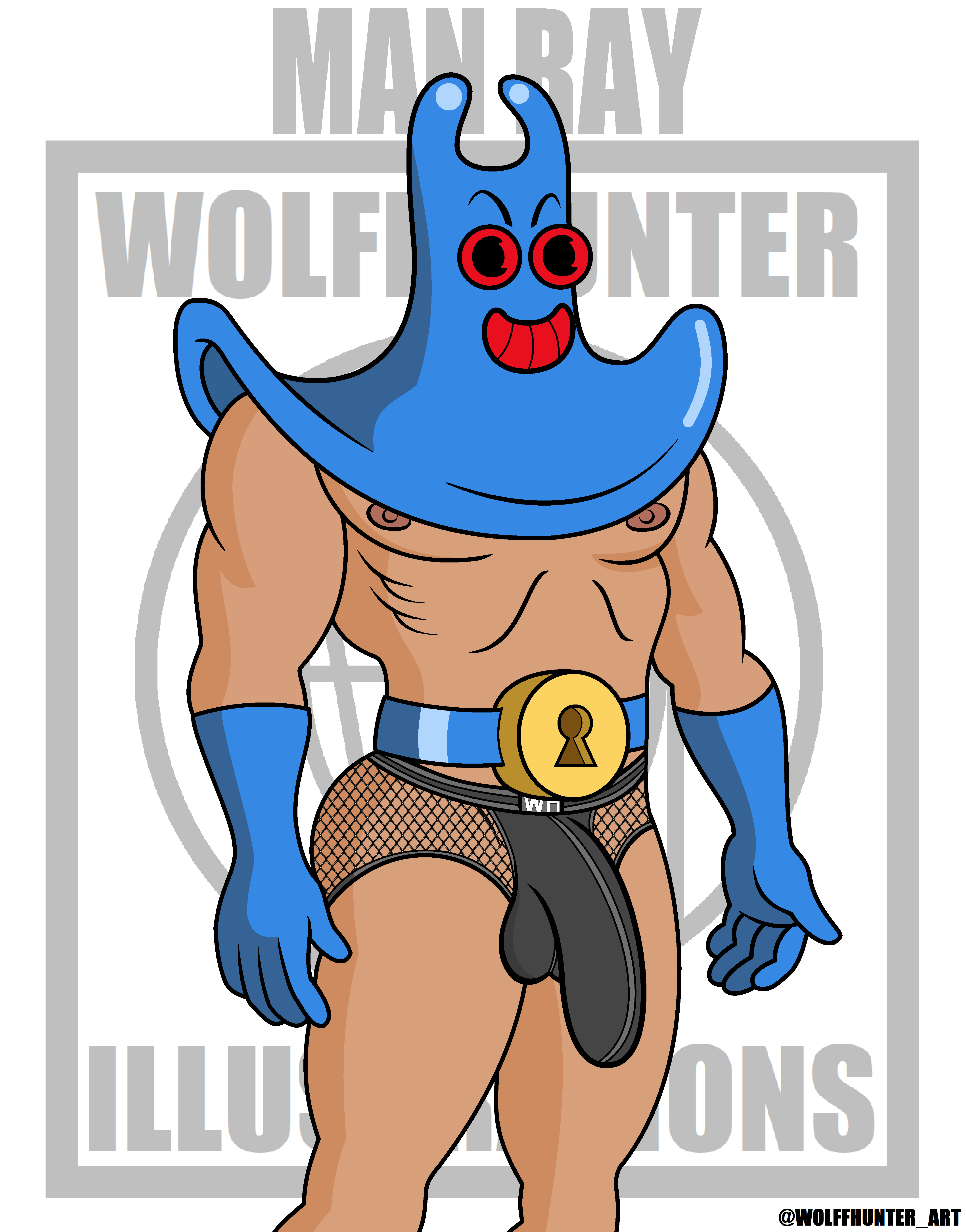 Man Ray (Spongebob Squarepants) Rule 34 Image