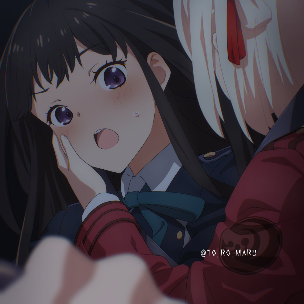 Inoue Takina (Lycoris Recoil) Rule 34 Image