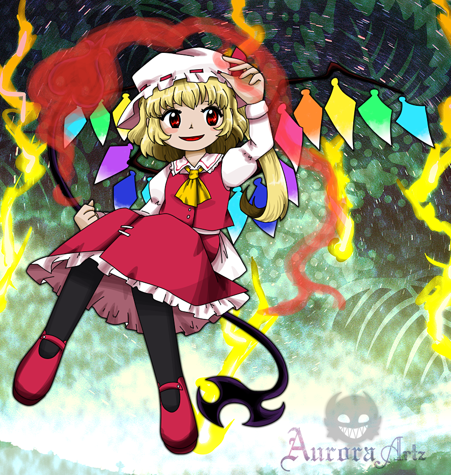 Flandre Scarlet (Touhou) Rule 34 Image