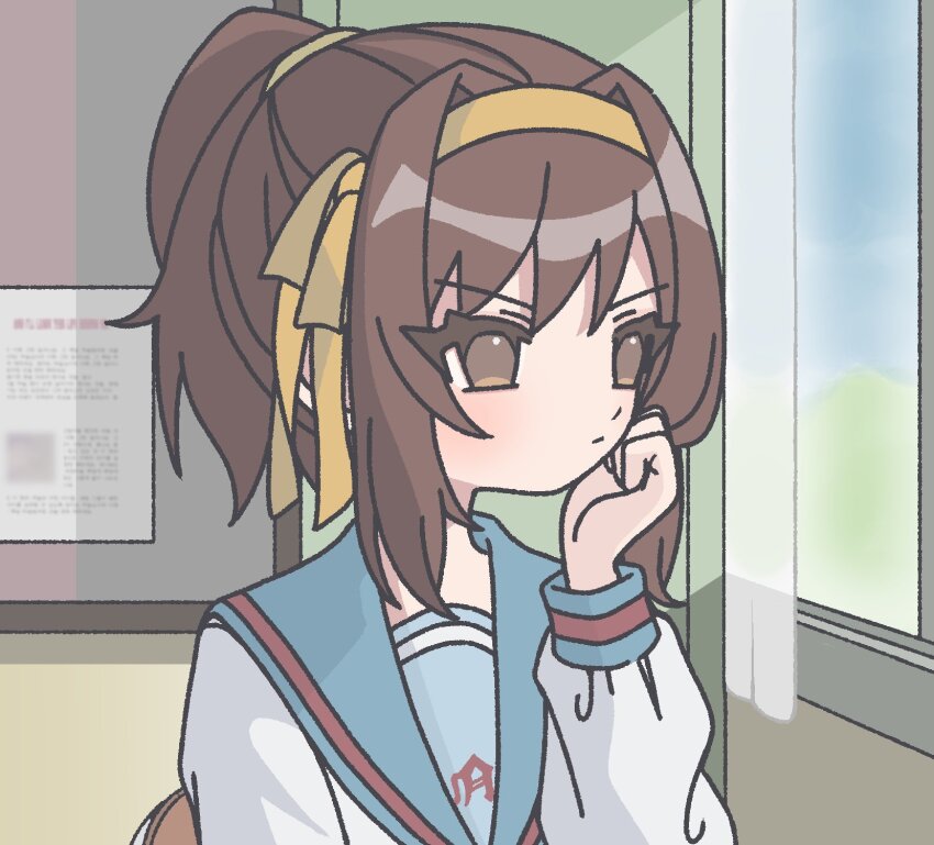 Suzumiya Haruhi (Suzumiya Haruhi No Yuuutsu) Rule 34 Image