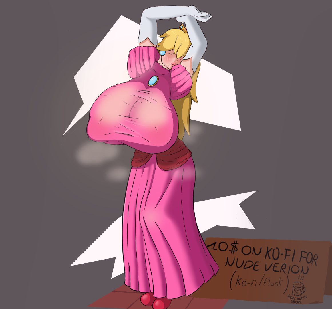 Princess Peach (Mario (Series)) Rule 34 Image
