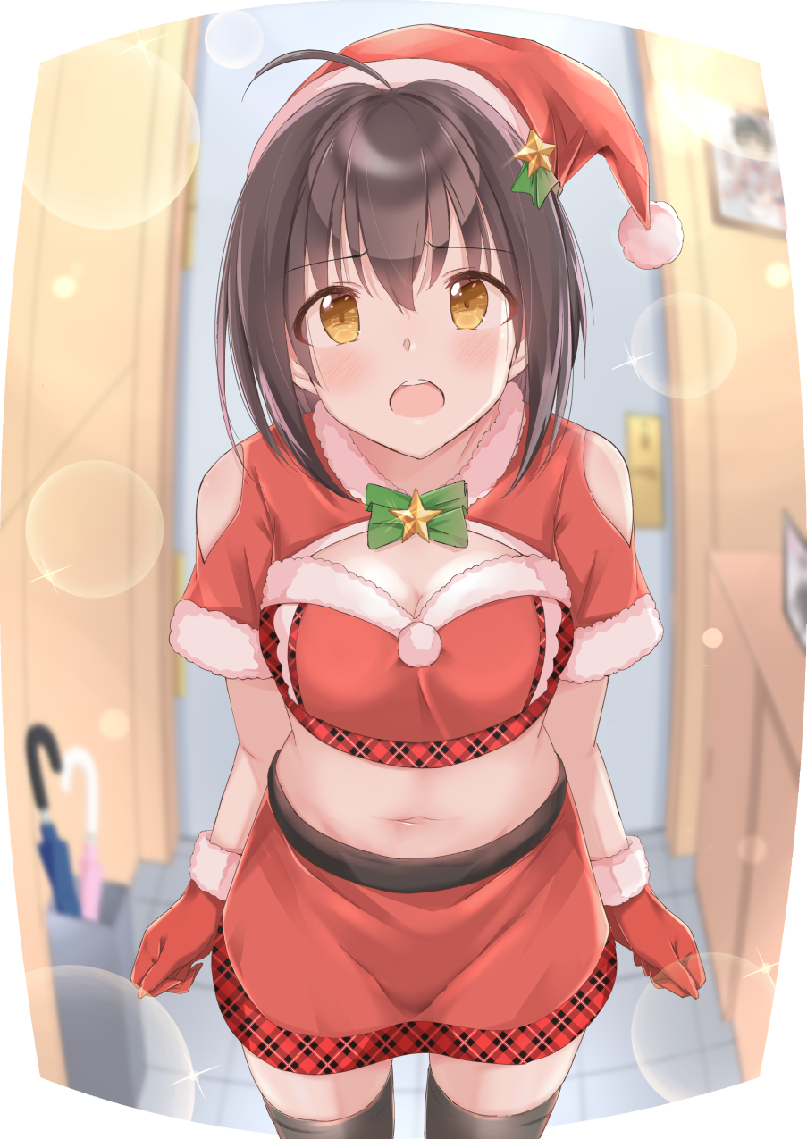 Kohinata Miho (Christmas) Rule 34 Image