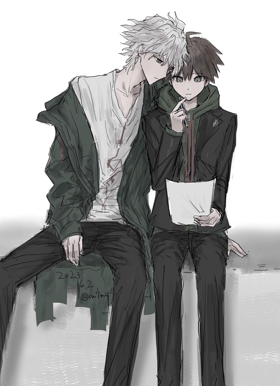Komaeda Nagito (Danganronpa: Trigger Happy Havoc) Rule 34 Image